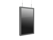 Multibrackets M Pro Series 49" High Brightness Wire Display Enclosure – Black | 7340234814787 Signage Display Enclosures Multibrackets