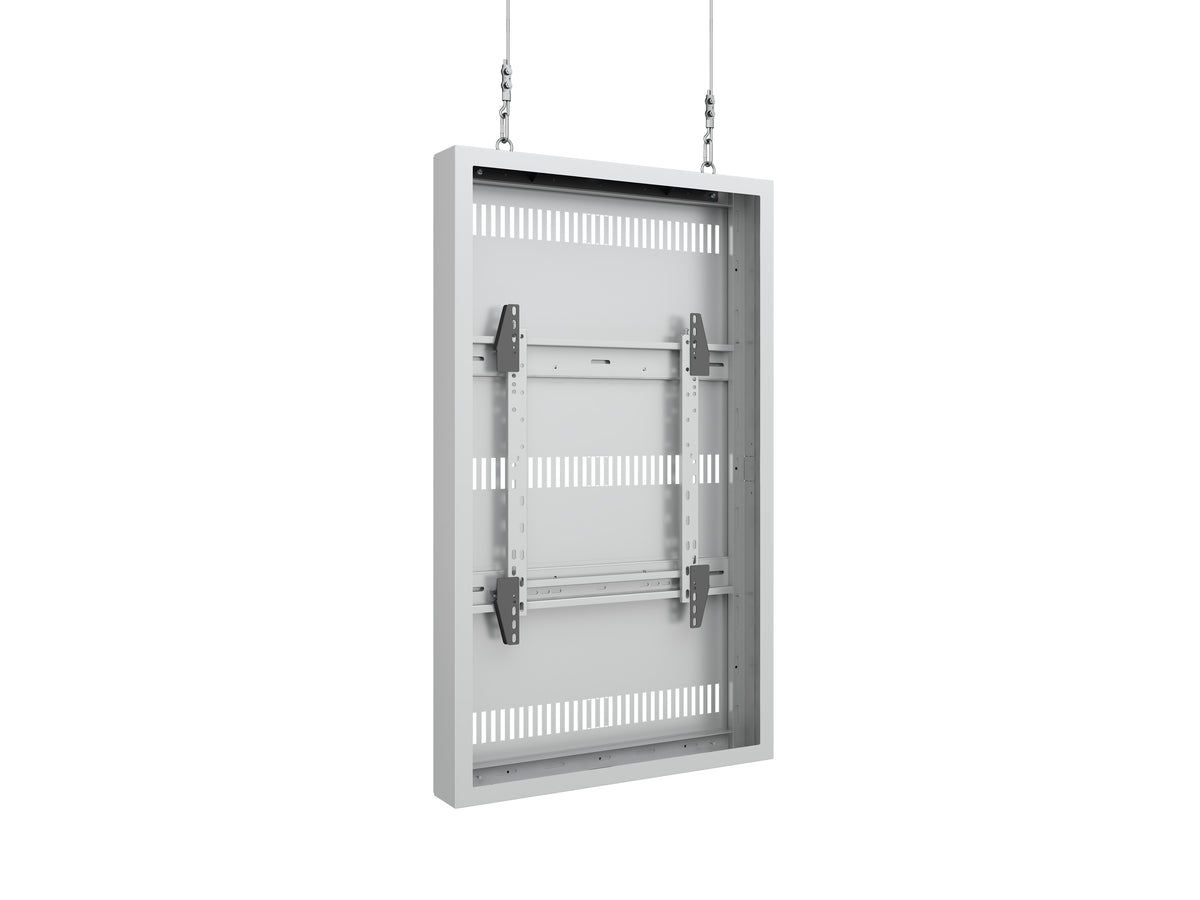 Multibrackets M Pro Series 49" High Brightness Wire Display Enclosure – White | 7340234814794 Signage Display Enclosures Multibrackets