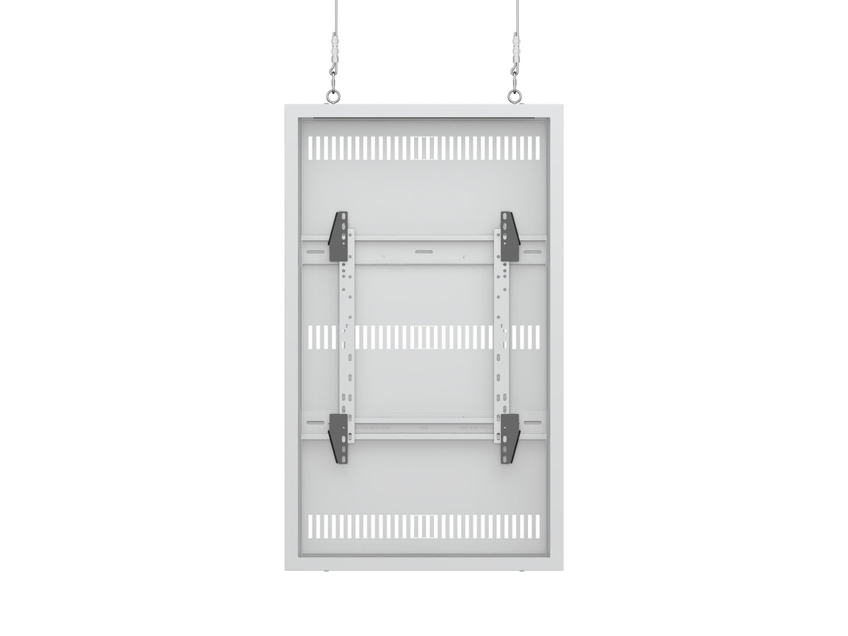 Multibrackets M Pro Series 49" High Brightness Wire Display Enclosure – White | 7340234814794 Signage Display Enclosures Multibrackets