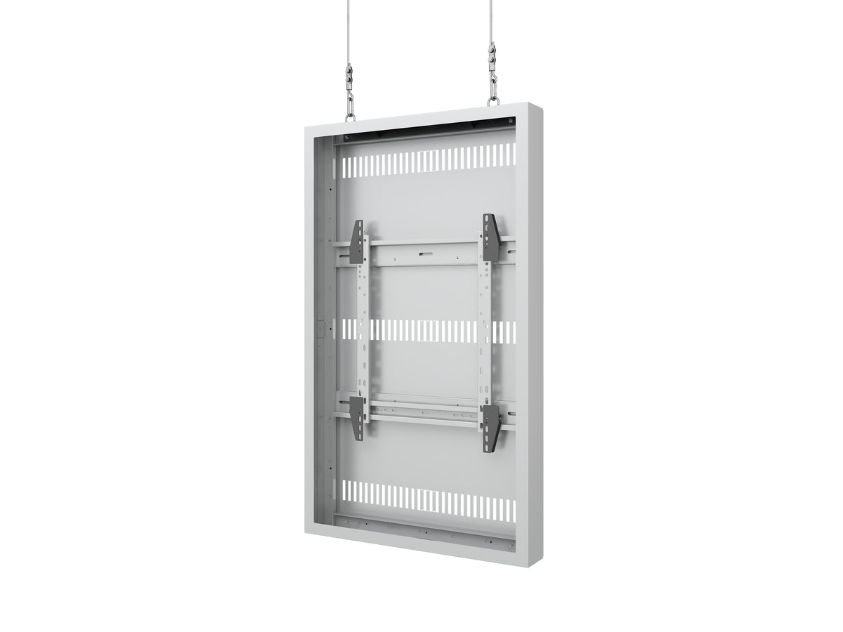 Multibrackets M Pro Series 49" High Brightness Wire Display Enclosure – White | 7340234814794 Signage Display Enclosures Multibrackets