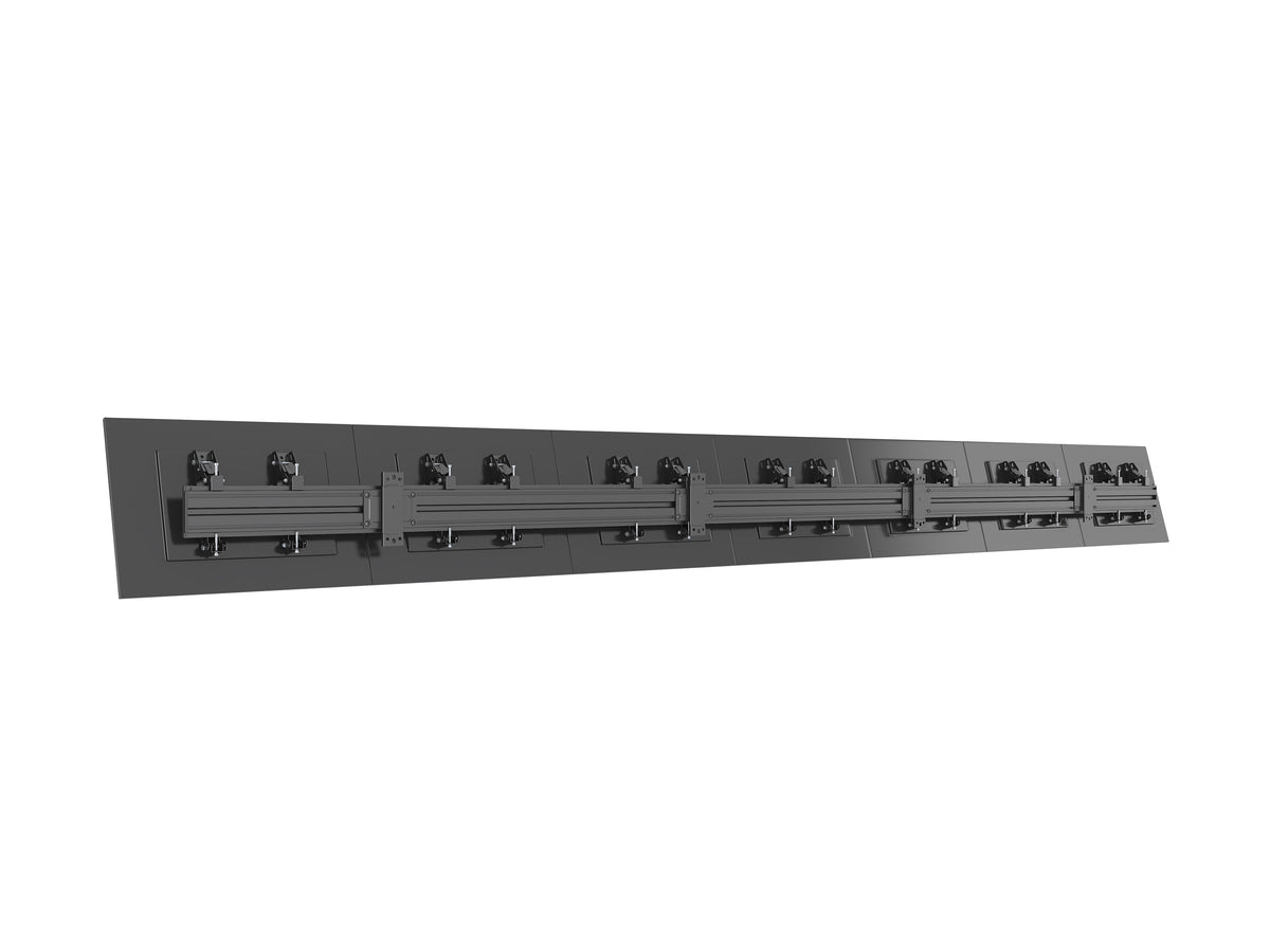 Multibrackets M Pro Series 5-Screen Tilt Wall Mount for 27–32" Displays – Black | 7340234815487 Wall Mount Bracket Multibrackets