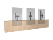 Multibrackets M Pro Series 60cm Bolt-Down Floor Stand for 32–65" Displays – Black | 7340234815180 Floor Stand Multibrackets