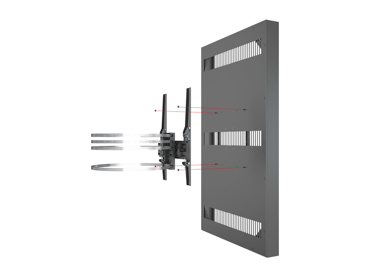 Multibrackets M Pro Series 65" Column High Brightness HD Display Enclosure | 7340234810932 Signage Display Enclosures Multibrackets