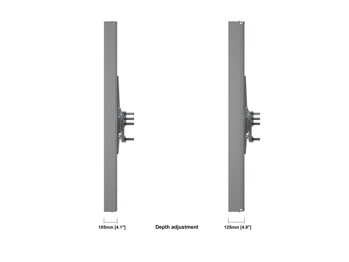 Multibrackets M Pro Series 65" Column High Brightness HD Display Enclosure | 7340234810932 Signage Display Enclosures Multibrackets