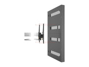 Multibrackets M Pro Series 75" Column High Brightness HD Display Enclosure – Black | 7340234810956 Signage Display Enclosures Multibrackets