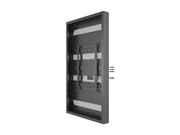 Multibrackets M Pro Series 75" Column High Brightness HD Display Enclosure – Black | 7340234810956 Signage Display Enclosures Multibrackets