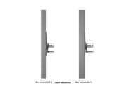 Multibrackets M Pro Series 75" Column High Brightness HD Display Enclosure – Black | 7340234810956 Signage Display Enclosures Multibrackets