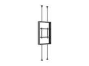 Multibrackets M Pro Series 75" Floor-to-Ceiling Dual Screen Enclosure | 7340234813919 Signage Display Enclosures Multibrackets