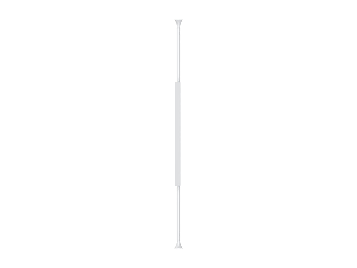 Multibrackets M Pro Series 86" Dual Pole Floor-to-Ceiling Display Enclosure – White | 7340234815609 Floor to Ceiling Display Mount Multibrackets
