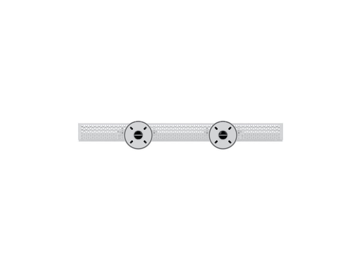 Multibrackets M Pro Series 86" Dual Pole Floor-to-Ceiling Display Enclosure – White | 7340234815609 Floor to Ceiling Display Mount Multibrackets