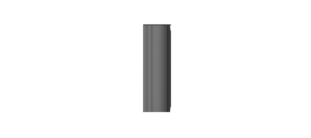 Multibrackets M Pro Series Column 30cm Rail Mounting Plate – Black | 7340234815784