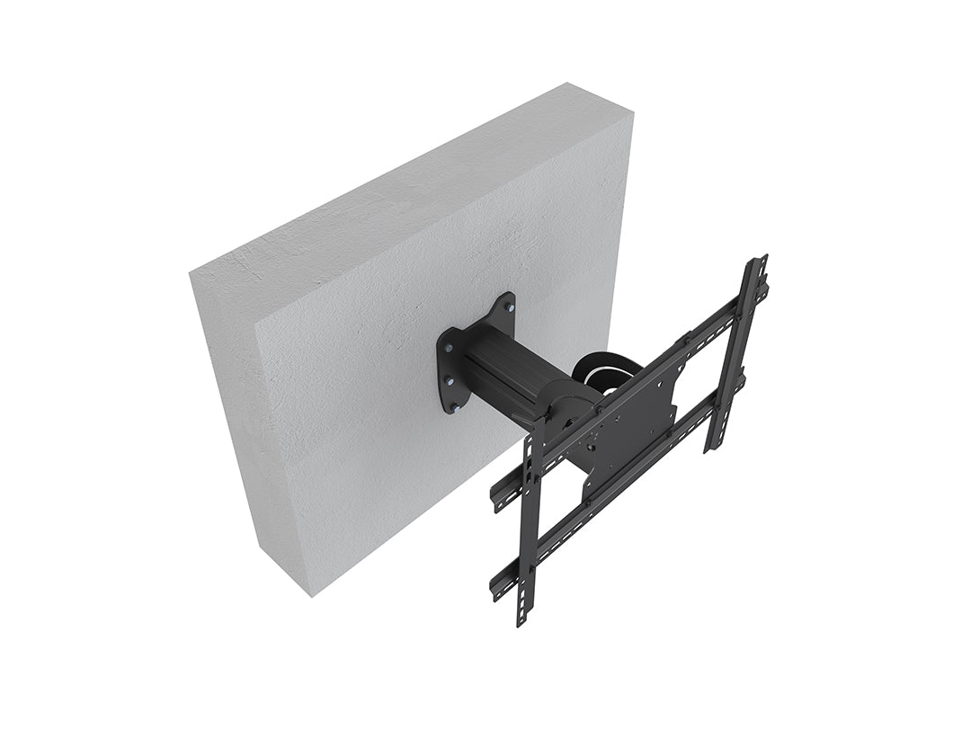 Multibrackets M Pro Series Column 30cm Rail Mounting Plate – Black | 7340234815784