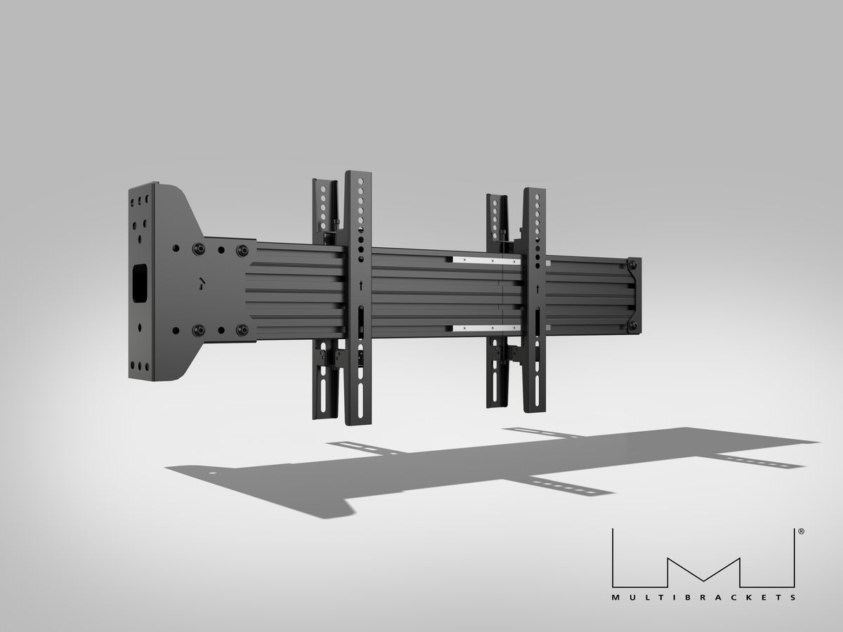 Multibrackets M Pro Series Dual-Sided Wall Mount for 32–50" Displays – Black | 7340234800001 Wall Mount Bracket Multibrackets