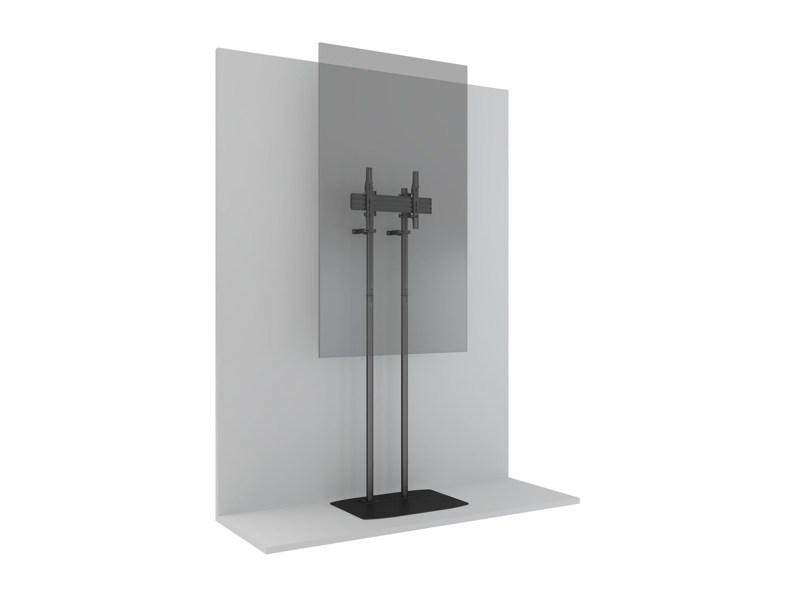 Multibrackets M Pro Series Dual Pole Floorstand For 75"-98" Screens | 7340234812608