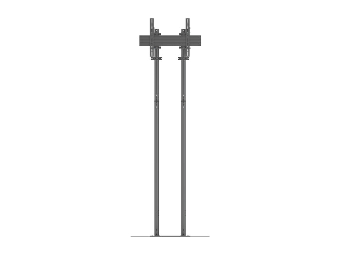 Multibrackets M Pro Series Dual Pole Floorstand For 75"-98" Screens | 7340234812608 Floor Stand Multibrackets