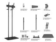 Multibrackets M Pro Series Dual Pole Floorstand For 75"-98" Screens | 7340234812608