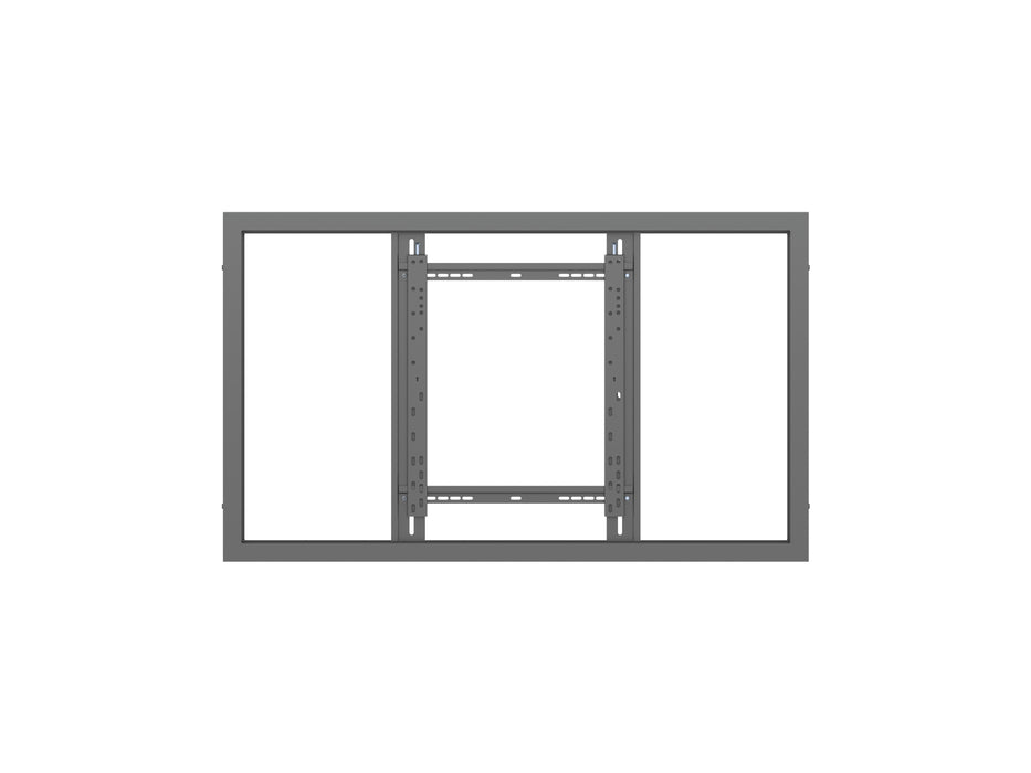 Multibrackets M Pro Series Enclosure 50" Wall Medium Black Signage Display Enclosures Multibrackets