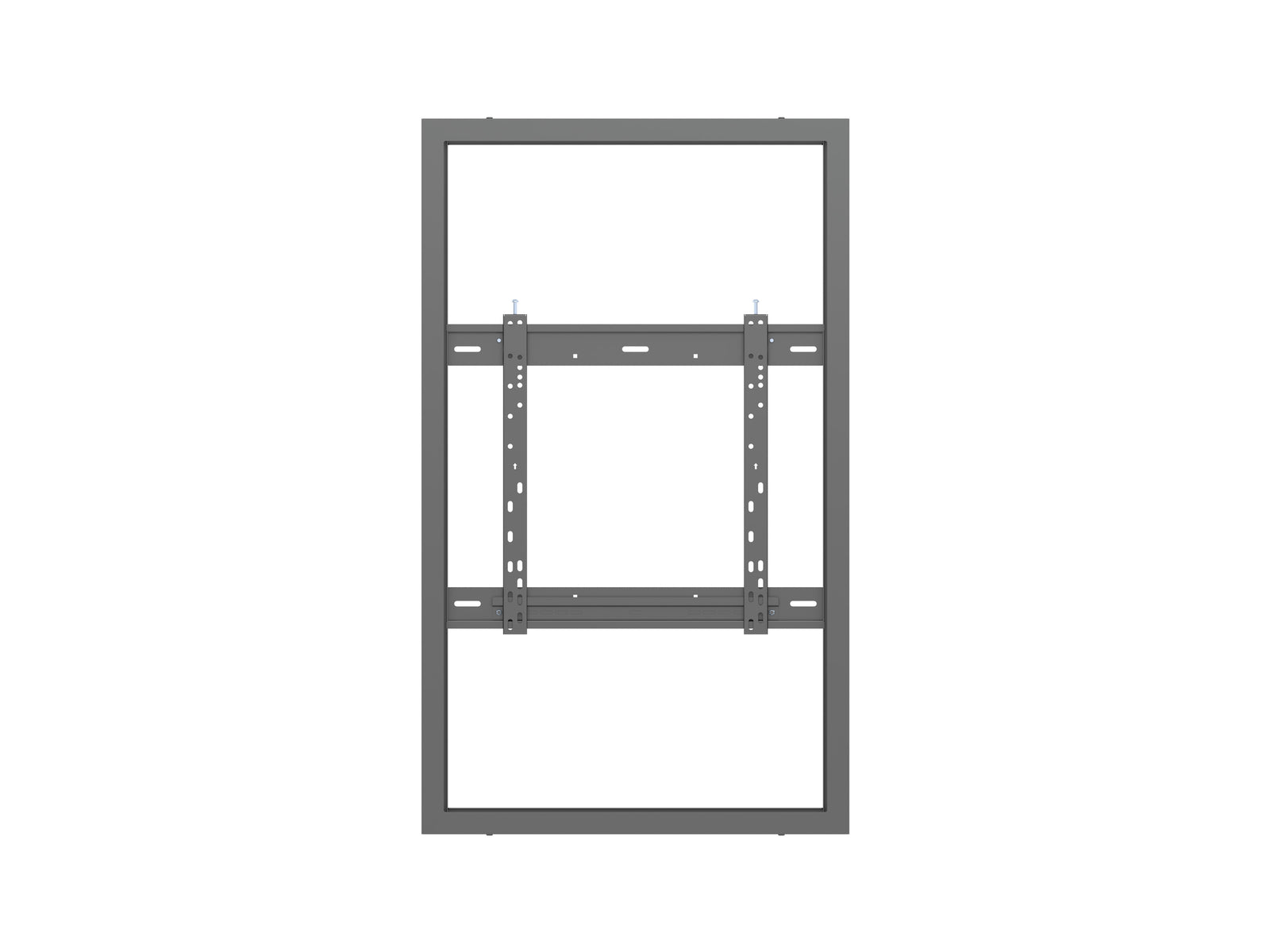 Multibrackets M Pro Series Enclosure 50" Wall Medium Black Signage Display Enclosures Multibrackets