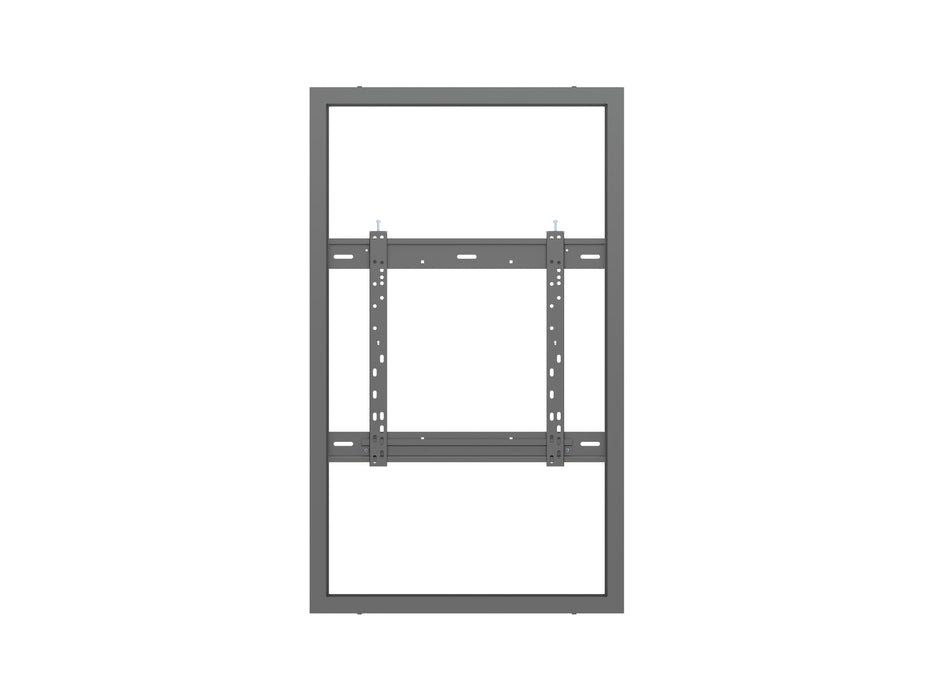 Multibrackets M Pro Series Enclosure 50" Wall Medium Black Signage Display Enclosures Multibrackets