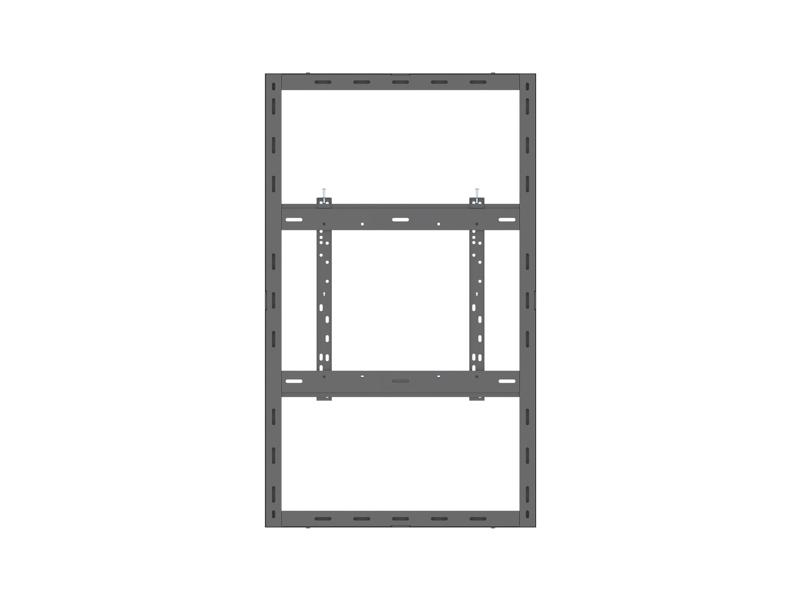 Multibrackets M Pro Series Enclosure 50" Wall Medium Black Signage Display Enclosures Multibrackets