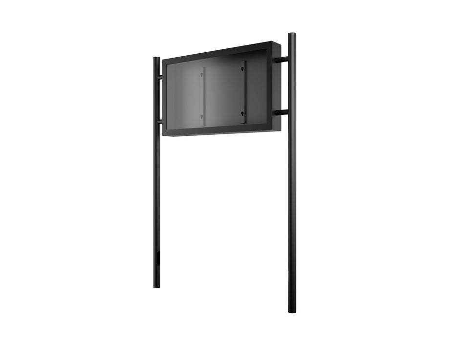 Multibrackets M Pro Series Enclosure – 55" Outdoor Landscape Totem Multibrackets Outdoor Wall Mount Brackets Multibrackets