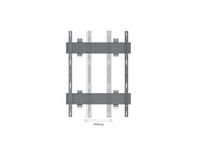 Multibrackets M Pro Series Fixed Wall Mount for 55–98" Displays VESA 600x900 – Black | 7340234815227 Wall Mount Bracket Multibrackets