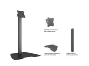 Multibrackets M Pro Series Floor Stand 120 Tilt Up VESA 200 – Black | 7340234816491 Floor Stand Multibrackets
