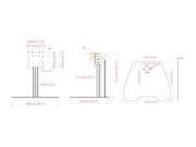 Multibrackets M Pro Series Floor Stand 60 Tilt Up VESA 200 – Black | 7340234816385 Floor Stand Multibrackets