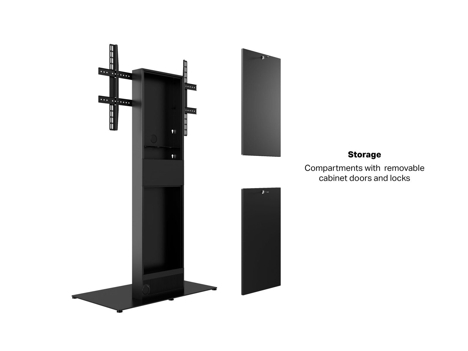 Multibrackets M Pro Series Kiosk Stand For 65"-86" Screens | 7340234810529