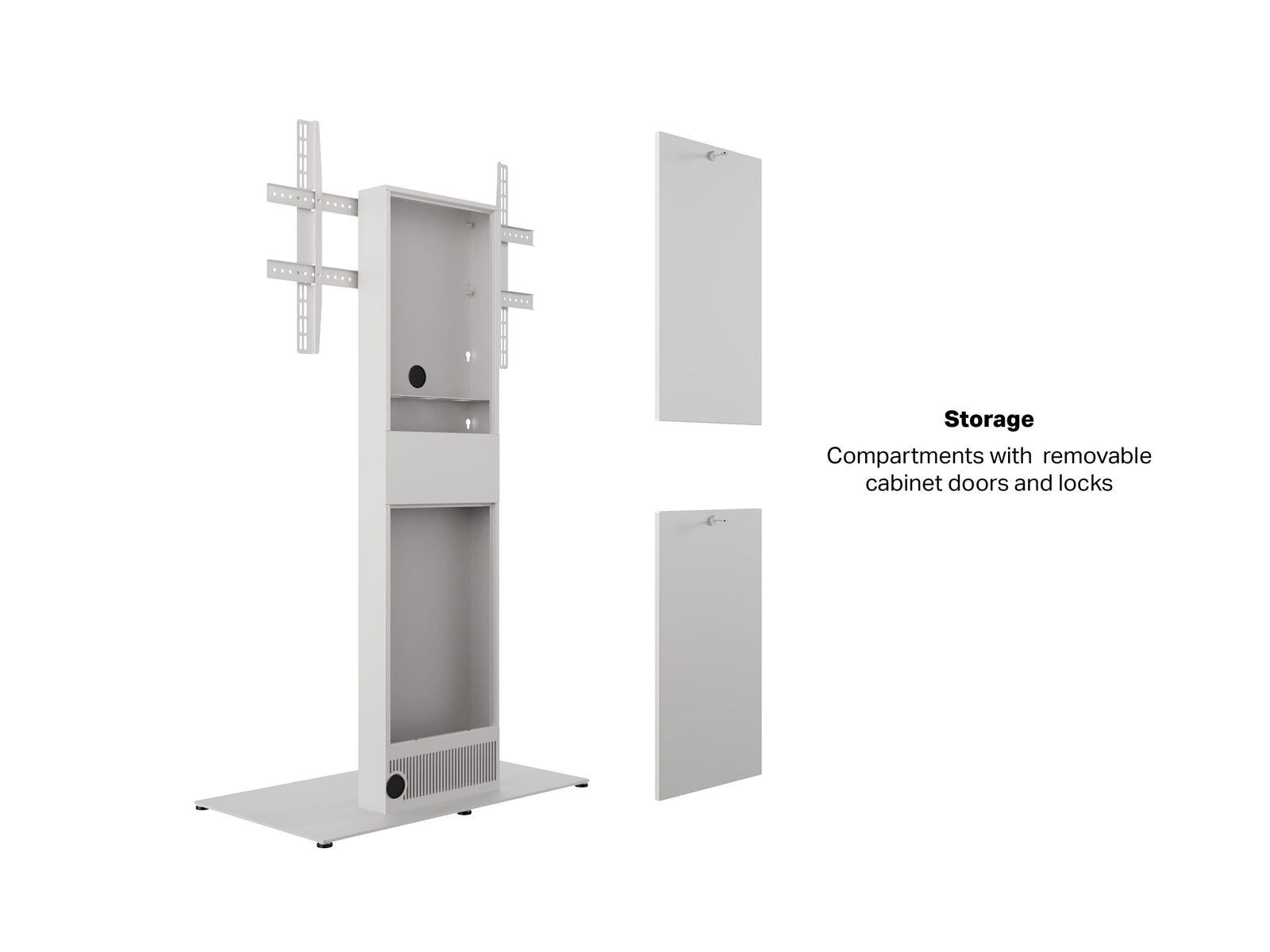 Multibrackets M Pro Series Kiosk Stand For 65"-86" Screens | 7340234810536
