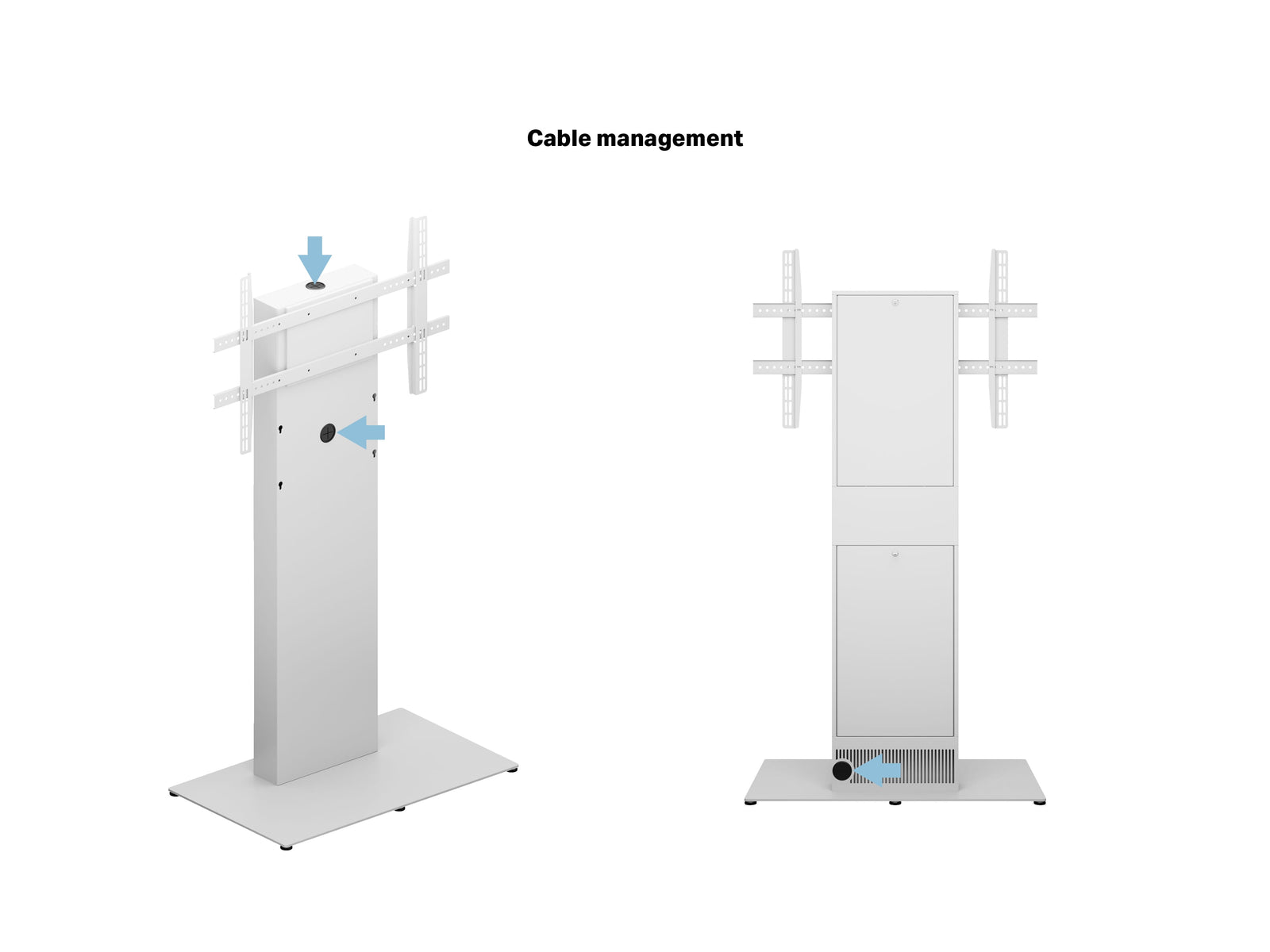 Multibrackets M Pro Series Kiosk Stand For 65"-86" Screens | 7340234810536