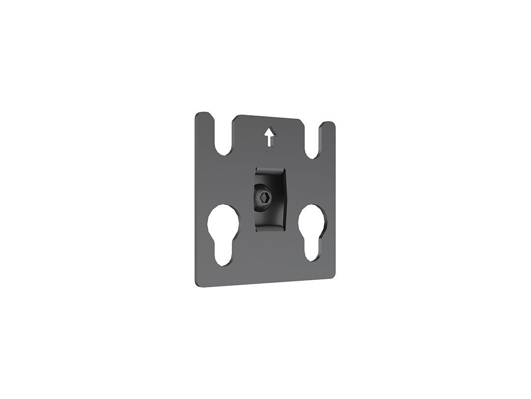 Multibrackets M Pro Series LED Adapter Plate 25x25mm – Black | 7340234811700 Mount Accessories Multibrackets