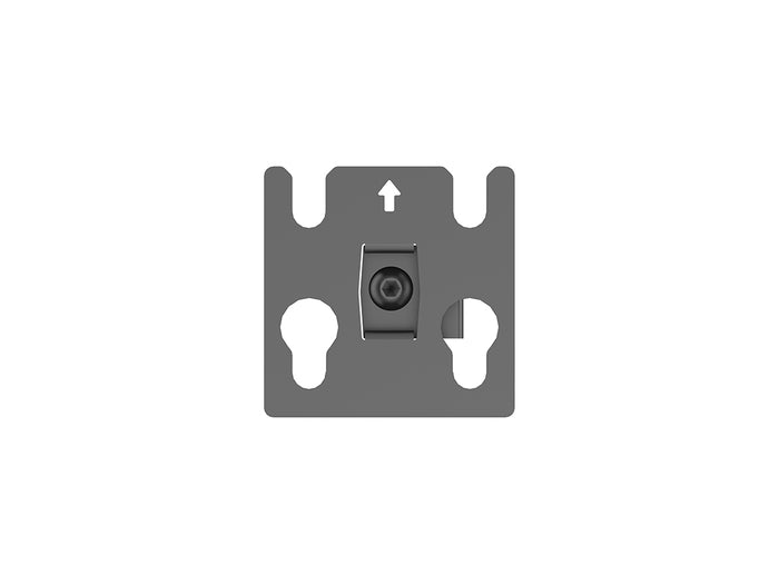 Multibrackets M Pro Series LED Adapter Plate 25x25mm – Black | 7340234811700 Mount Accessories Multibrackets