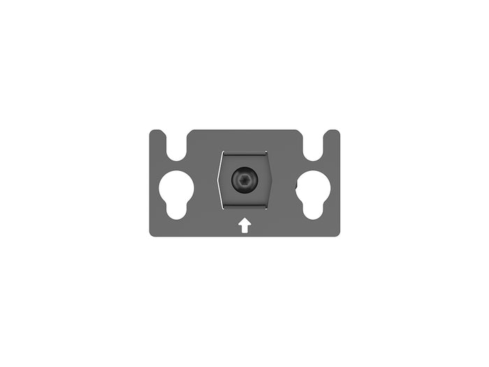 Multibrackets M Pro Series LED Adapter Plate 30x16.5mm – Black | 7340234815517 Mount Accessories Multibrackets