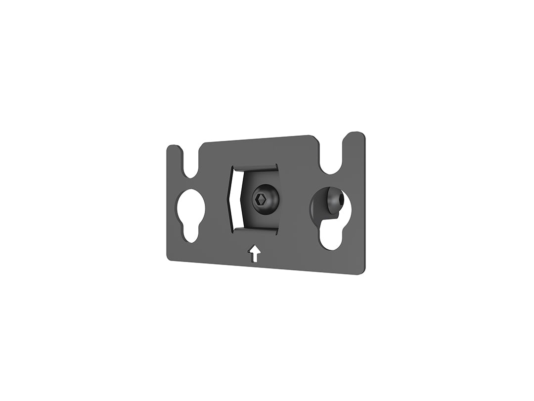 Multibrackets M Pro Series LED Adapter Plate 30x16.5mm – Black | 7340234815517 Mount Accessories Multibrackets