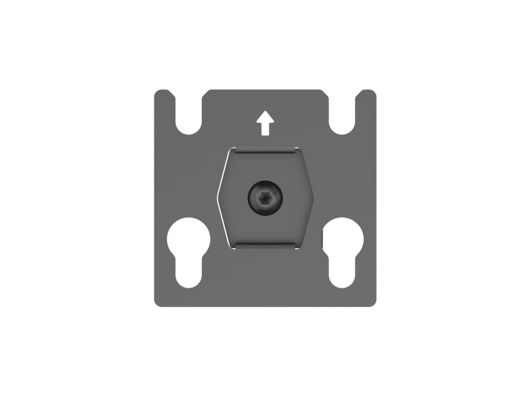 Multibrackets M Pro Series LED Adapter Plate 30x30mm – Black | 7340234811717 Mount Accessories Multibrackets