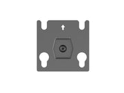 Multibrackets M Pro Series LED Adapter Plate 35x35mm – Black | 7340234811724 Mount Accessories Multibrackets