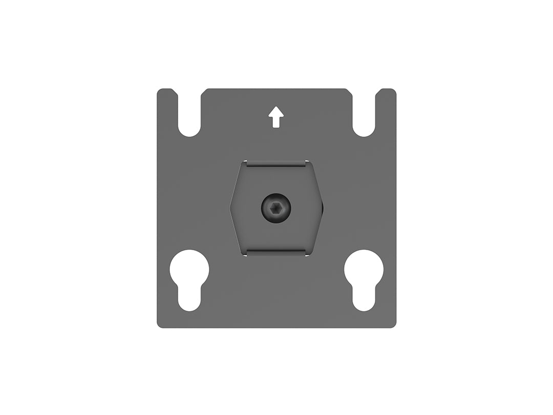 Multibrackets M Pro Series LED Adapter Plate 40x40mm – Black | 7340234811731 Mount Accessories Multibrackets