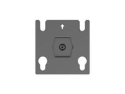 Multibrackets M Pro Series LED Adapter Plate 40x40mm – Black | 7340234811731 Mount Accessories Multibrackets