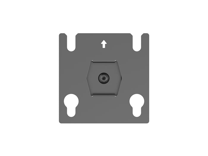 Multibrackets M Pro Series LED Adapter Plate 40x40mm – Black | 7340234811731 Mount Accessories Multibrackets