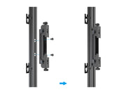 Multibrackets M Pro Series LED Rail 50cm – Aluminium Black | 7340234811649 Mount Accessories Multibrackets