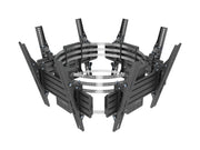 Multibrackets M Pro Series Quad-Sided Column Mount for 32–75" Displays – Black | 7340234815630 Wall Mount Bracket Multibrackets