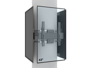 Multibrackets M Pro Series Quad-Sided Column Mount for 32–75" Displays – Black | 7340234815630 Wall Mount Bracket Multibrackets