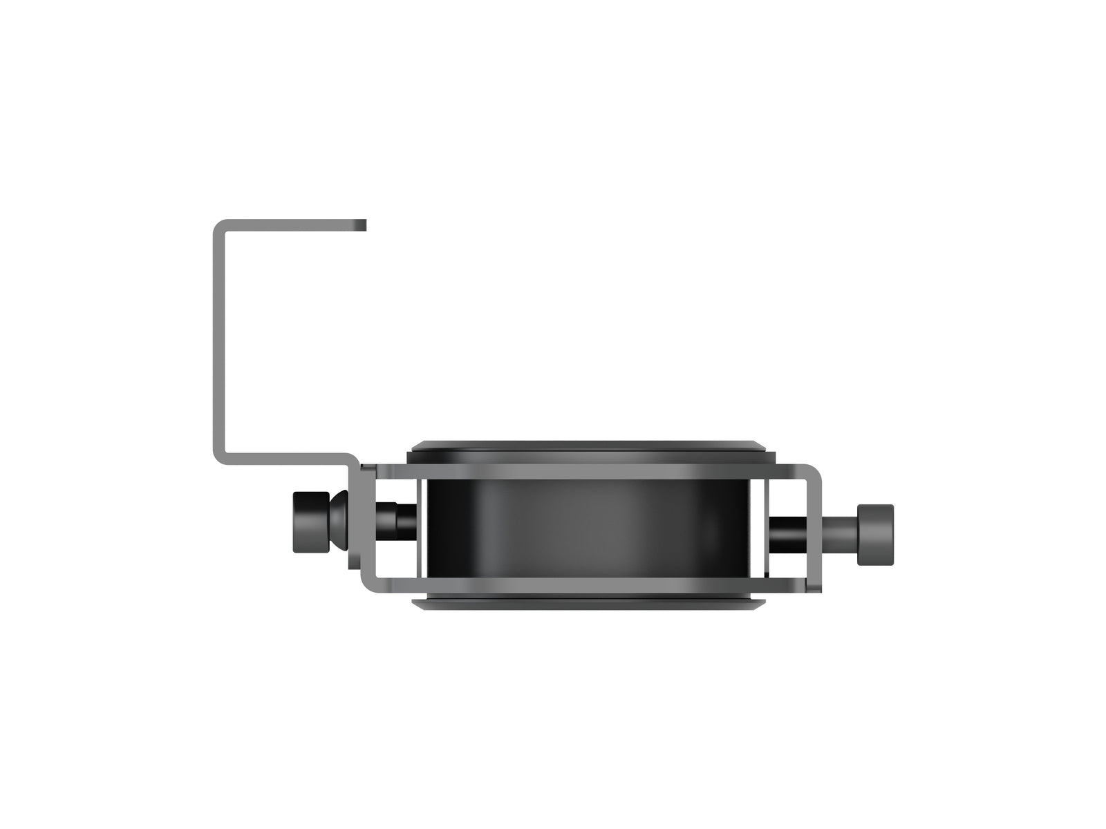 Multibrackets M Pro Series Rotating Mount Ring for Rail & Pole Systems – Black | 7340234812301 Mount Accessories Multibrackets