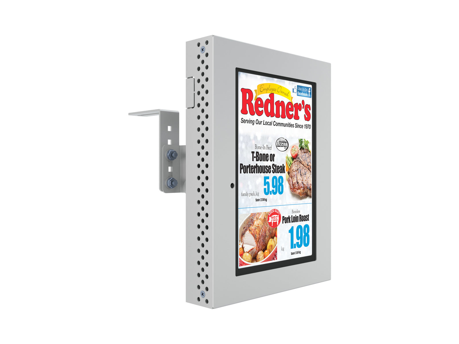 Multibrackets M Pro Series Shelf Mount - Max VESA 100x100mm | 7350022731127 Wall Mount Bracket Multibrackets