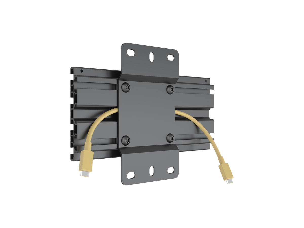 Multibrackets M Pro Series Triple-Screen Tilt Wall Mount for 15–32" Displays – Black | 7340234816101 Wall Mount Bracket Multibrackets