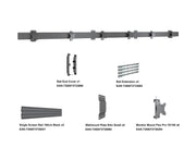 Multibrackets M Pro Series Triple-Screen Tilt Wall Mount for 15–32" Displays – Black | 7340234816101 Wall Mount Bracket Multibrackets