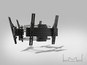 Multibrackets M Pro Series Triple-Sided Column Mount for 32–75" Displays – Black | 7340234815623