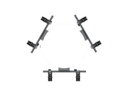 Multibrackets M Pro Series Triple-Sided Column Mount for 32–75" Displays – Black | 7340234815623