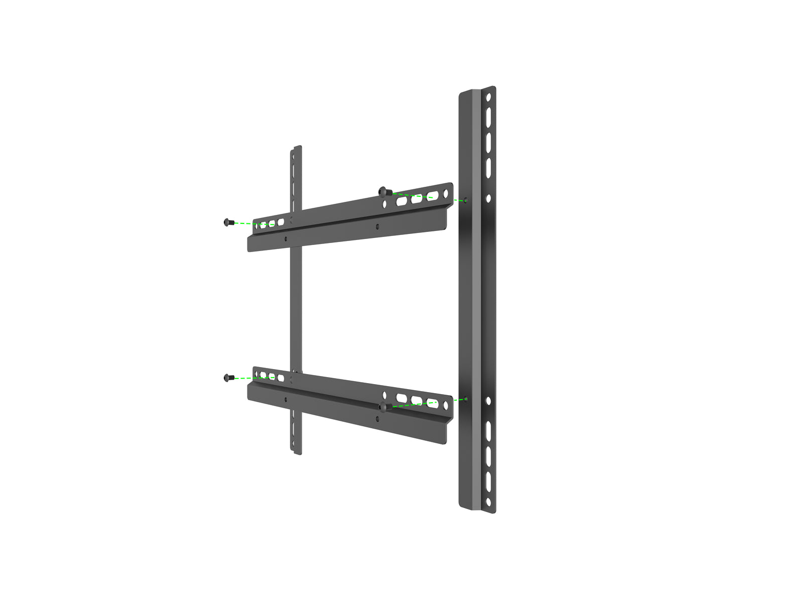Multibrackets M Pro Series VESA Extension Kit 400x400 for Video Walls – Black | 7350105219047 Mount Accessories Multibrackets